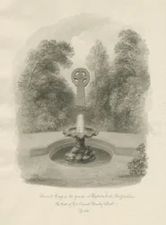 Rolleston Hall - Croix ancienne