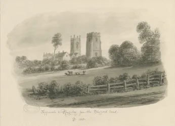 Rugeley Town - Depuis la route de Stafford