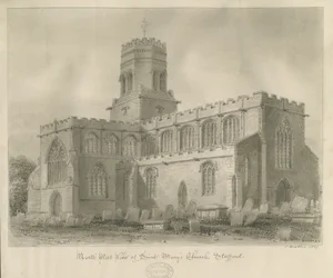 Stafford - Église Sainte-Marie, 1837
