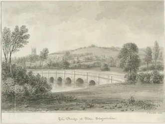 Stone - Pont sur la rivière Trent