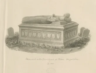 Église de Stone - [Tombe de William Crompton]