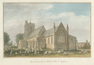 Sussex - Église de Battle, 1824