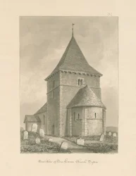 Sussex - Église de Newhaven, 1830