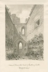 Château de Tutbury - Intérieur des ruines