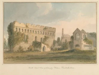 Pays de Galles - Pembrokeshire - Palais de Llanfey, 1815