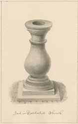 Worcestershire - Droitwich - Fonts baptismaux de l
