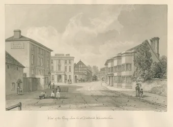Worcestershire - Droitwich - Auberge George, 1833