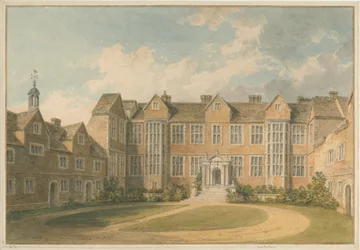 Yorkshire - York - Intérieur de la Maison de Heslington, 1818