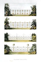 Grille de jardin, de 