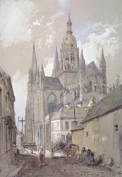 Cathédrale de Bayeux, vue du sud-est