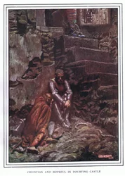 Chrétien et Espoir dans le château du doute