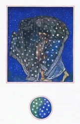 Rêverie : Zamur-u-Din : Depuis mille ans sous mille cieux, la nuit a amené des hommes ici, illustration de The Garden of Kama (et autres poèmes de l