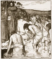 Le baptême à Tara, illustration de 