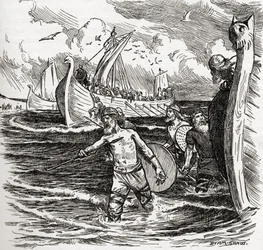 Le débarquement des Jutes à l