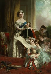 La Reine Victoria et ses enfants