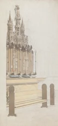 Stalles dans la chapelle Saint-Georges, château de Windsor