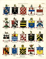 Armoiries des baronnets britanniques;Planche LXXVII