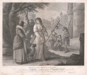 Hélène en habit de pèlerin - "Tout est bien qui finit bien," Acte III, Scène V
