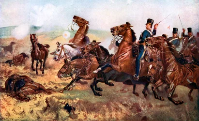 Bataille de Balaklava, 25 octobre 1854, vers 1920