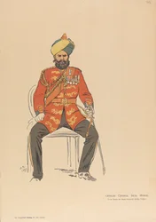 Officier Central India Horse