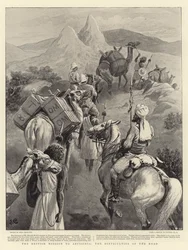 La mission britannique en Abyssinie, les difficultés de la route