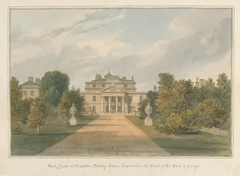 Oxfordshire - Middleton Stoney House, 1827