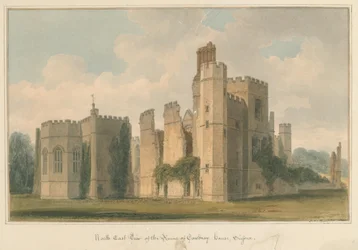 Sussex - Maison de Cowdray, 1825