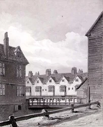 Vue de la folie à Dockhead, Bermondsey