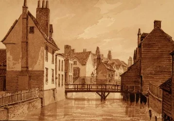 Vue de la folie dans la paroisse de Bermondsey, de 