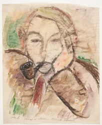 Portrait du peintre Helmuth Thomsen