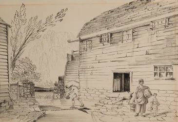 Moulin près de Ditton