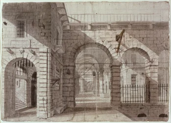 Cour de la prison de Newgate