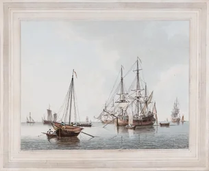 John Cleveley the Younger - La navigation dans le calme - 10704