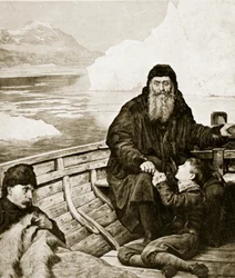Le dernier voyage de Henry Hudson, illustration de 