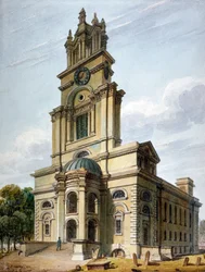 Église de Sainte-Anne, Limehouse, Londres, 1811