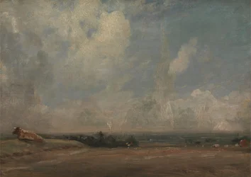 Vue de Hampstead Heath, vers 1825