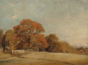 Un Paysage Automnal à East Bergholt, vers 1805-08