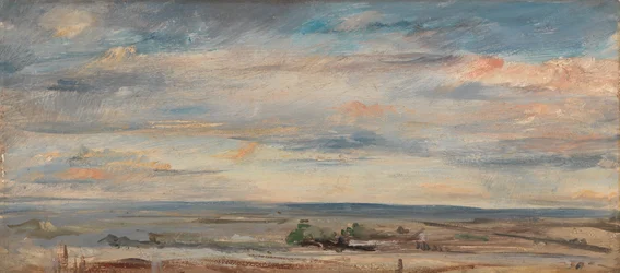 Étude de nuages, tôt le matin, regardant vers l