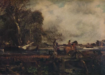 Écluse de Dedham, ou Le Cheval bondissant, 1825