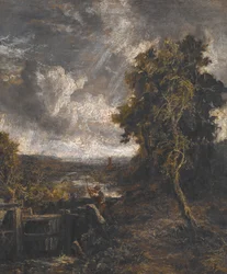 East Bergholt - Écluse sur la Stour
