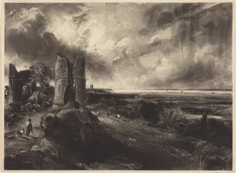 Château de Hadleigh (grande planche)