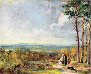 Hampstead Heath en direction de Harrow
