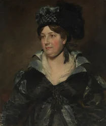 Mme James Pulham Sr. Frances Amys, vers 1766-1856, 1818