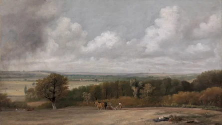 Scène de labour en Suffolk, 1824 à 1825