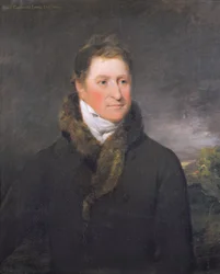 Portrait de Greswold Lewis (d.1819) de Malvern Hall, Warwickshire