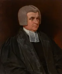 Portrait du Révérend Dr. John Wingfield (1760-1825), chanoine de la cathédrale de Worcester, en demi-longueur, vêtu d
