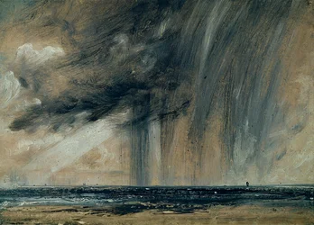 Tempête de pluie sur la mer, v. 1824-28
