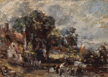 Esquisse pour "The Haywain" (Le fainéant)