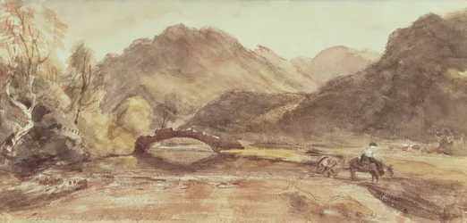 Croquis de Borrowdale, 1806, après-midi