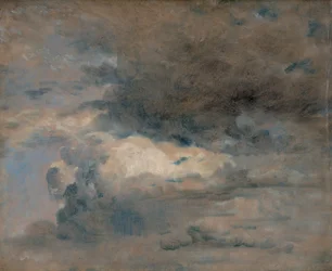 Étude de nuages - Soir, 31 août 1822